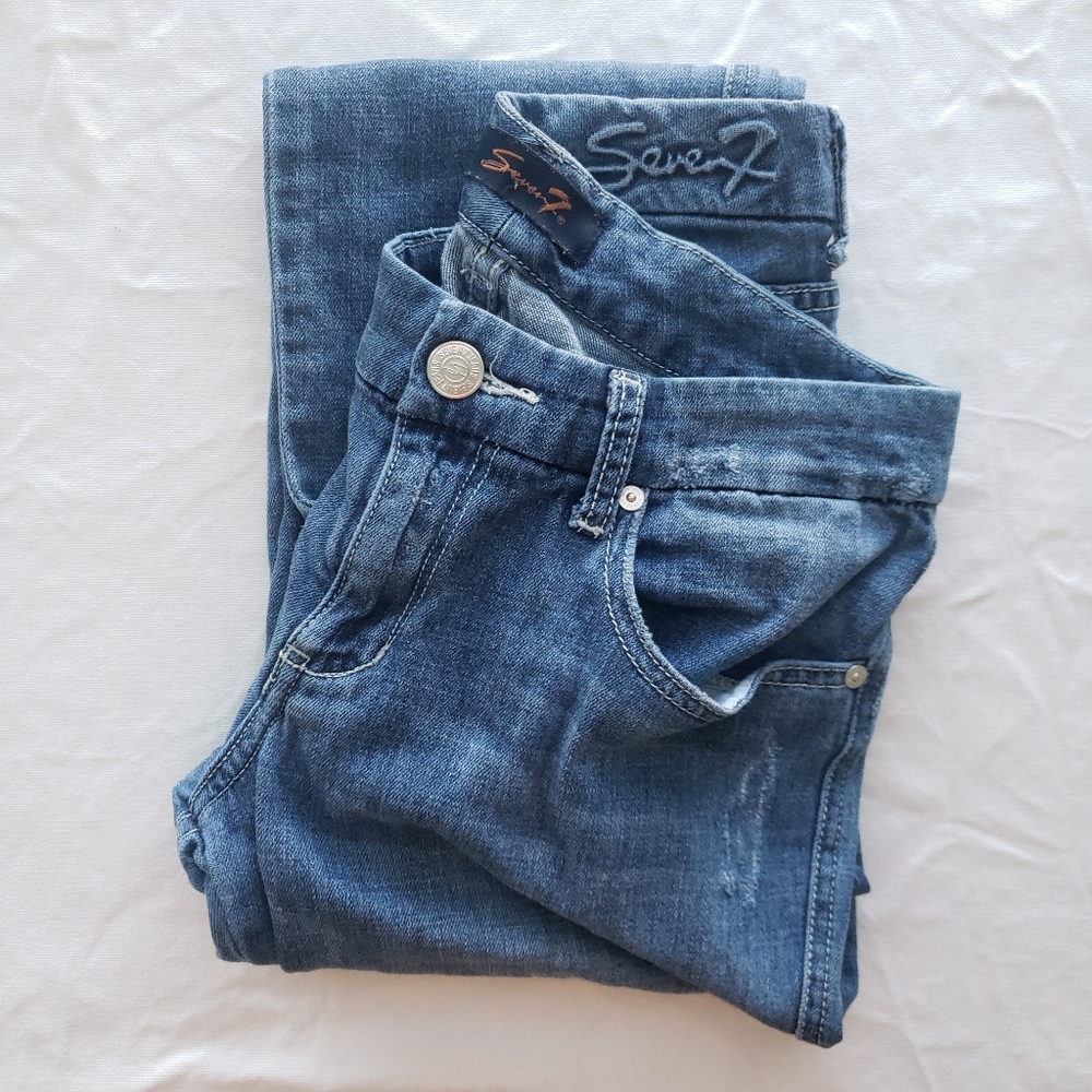 Seven7 Mid Wash Jean's Size 4